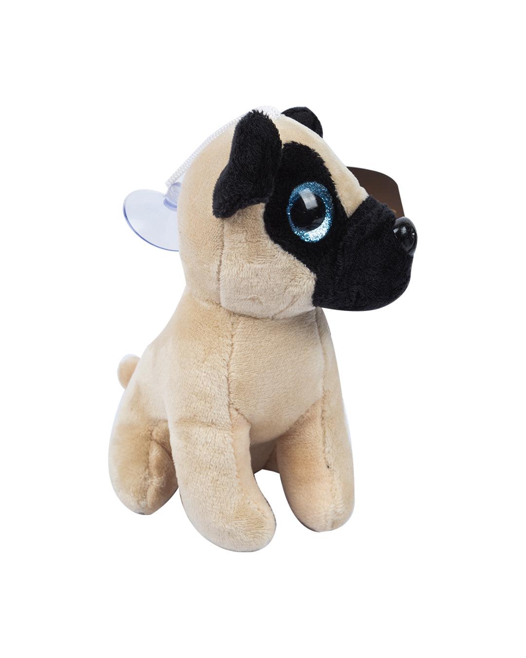 DIMPLY STUFF Dog Standing Stuffed Animal (15cm, Light Brown) - Plush Toy - MARKET 99