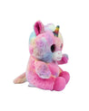 DIMPLY STUFF Rainbow Unicorn Standing Stuffed Animal (23cm, Multicolour) - Plush Toy - MARKET 99