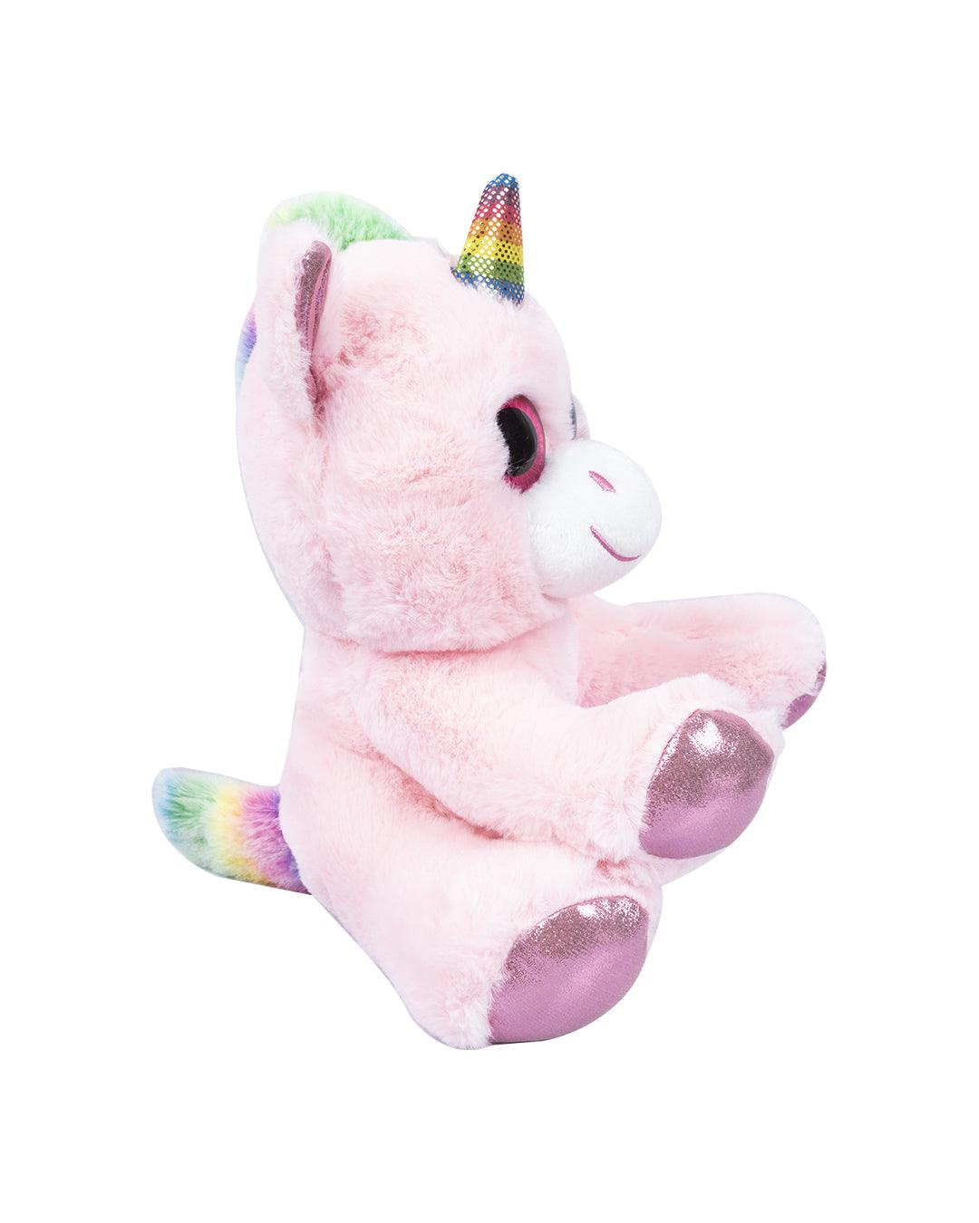 DIMPLY STUFF Unicorn Standing Stuffed Animal (23cm, Pink Shade) - Plush Toy - MARKET 99
