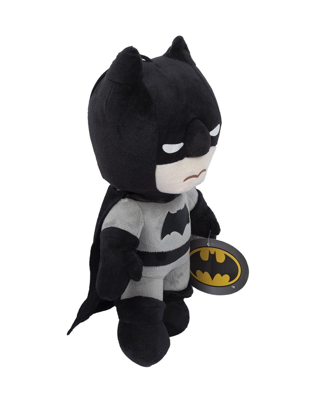 DIMPY STUFF Batman Stuffed Soft Toy (30 Cm, Black & Grey) - Plush Toy - MARKET 99