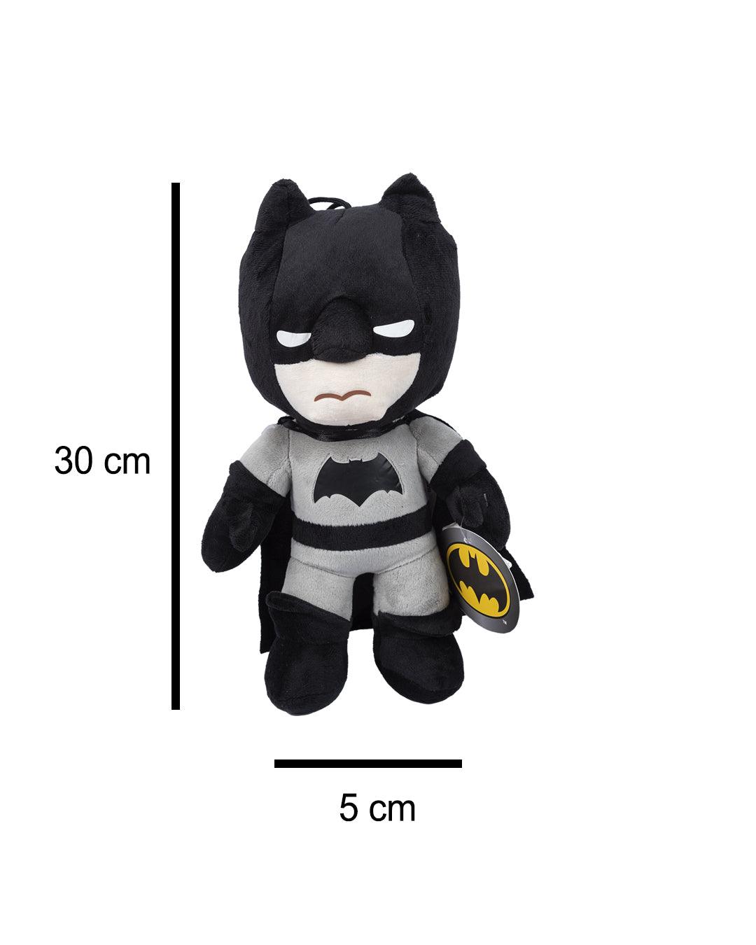 DIMPY STUFF Batman Stuffed Soft Toy (30 Cm, Black & Grey) - Plush Toy - MARKET 99