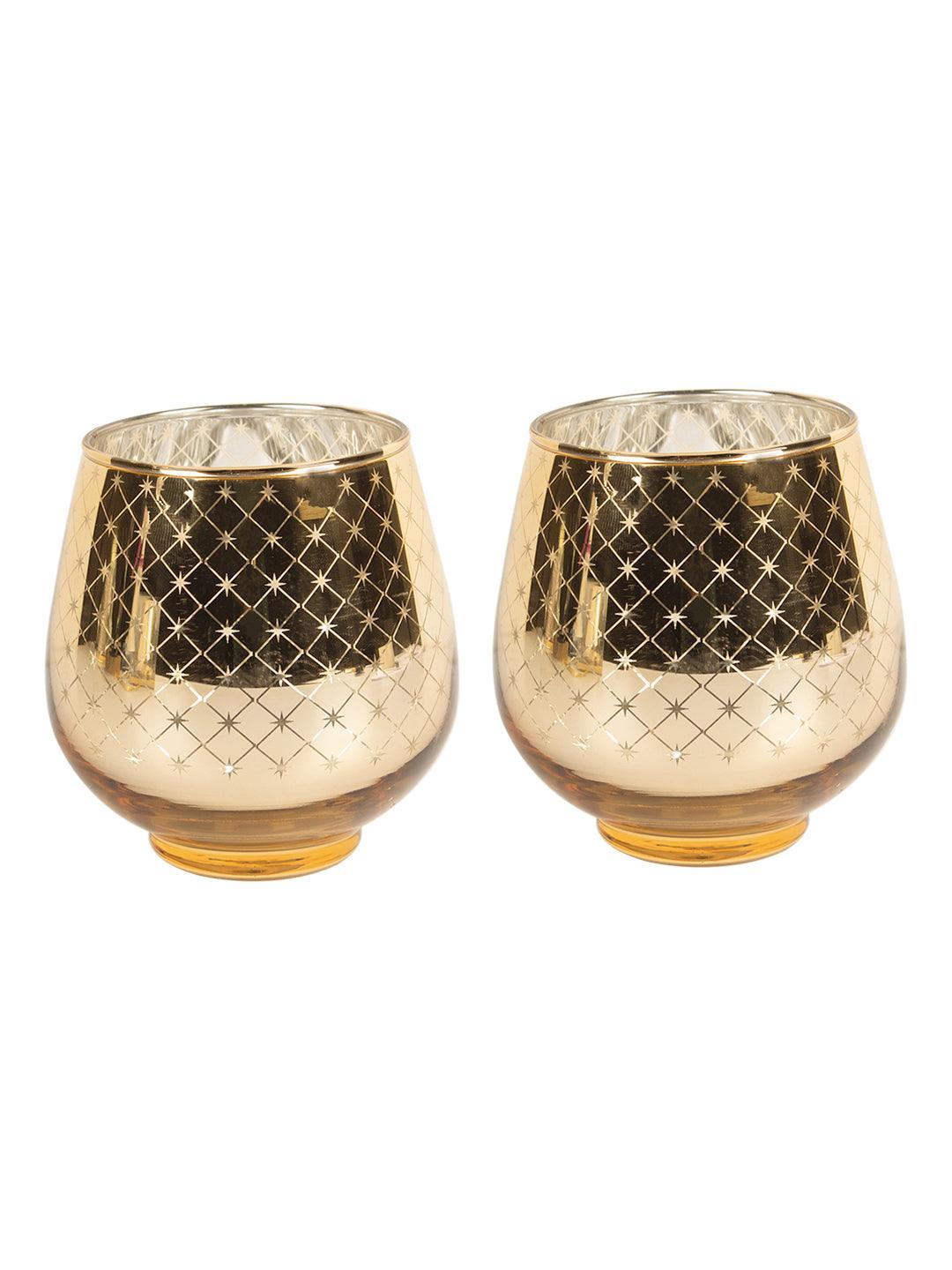 Diwali Tealight Candle Holders Pack Of 2 Pcs - MARKET 99
