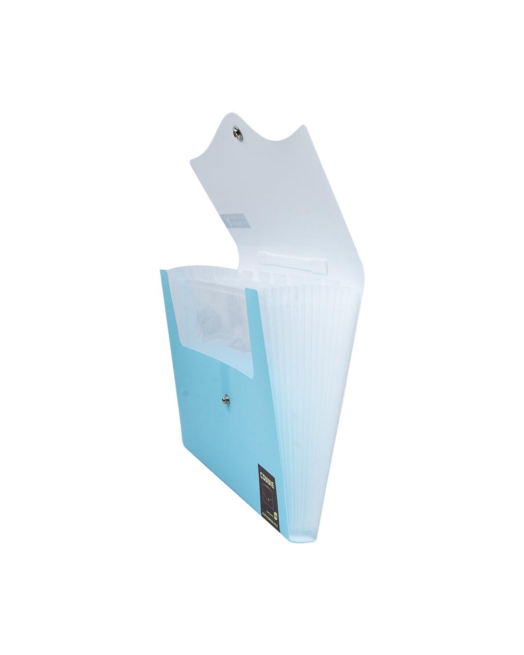 Document Holder, Light Blue, Plastic - MARKET 99