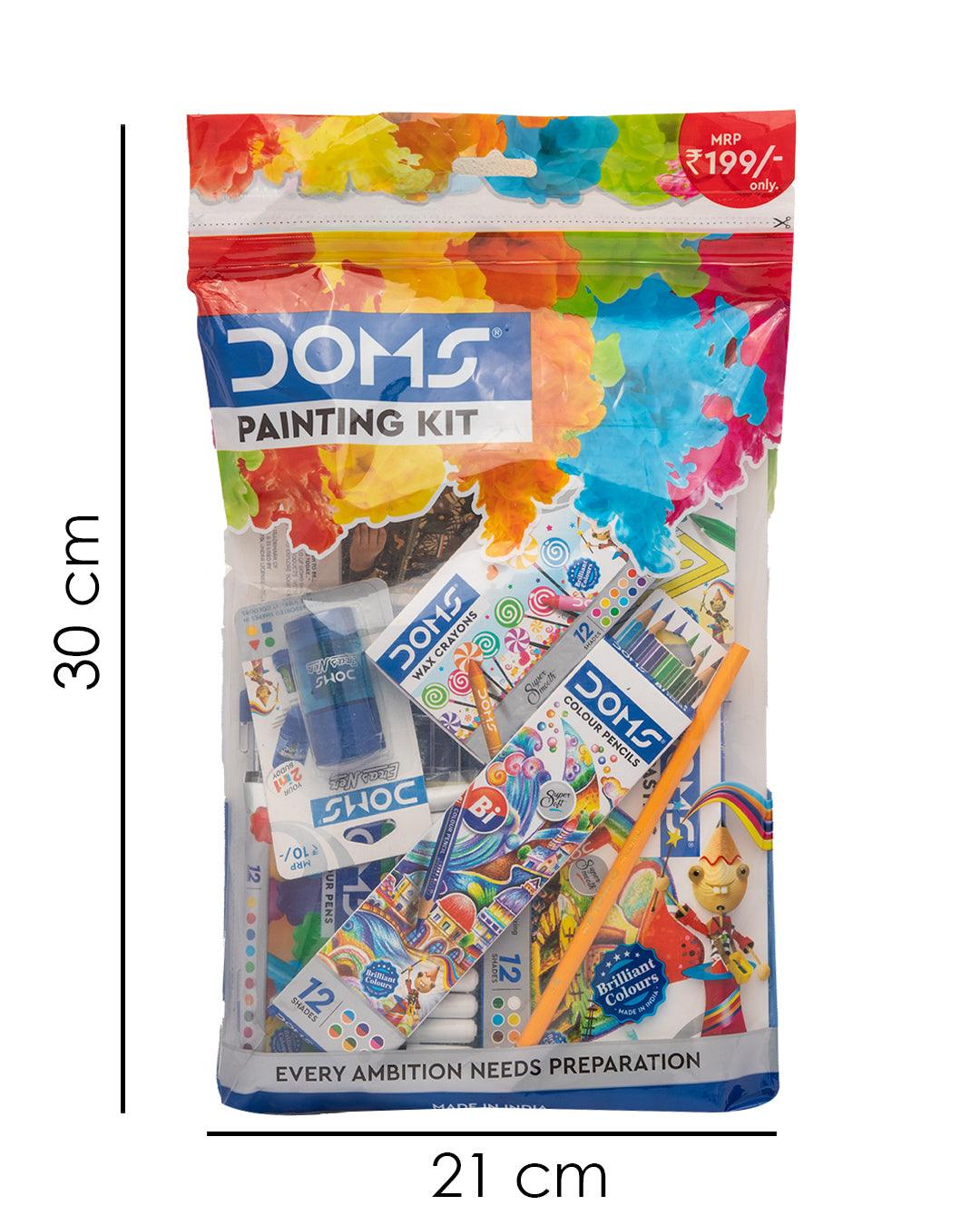 DOMS Painting Kit, Assorted Colours, Plastic - MARKET 99