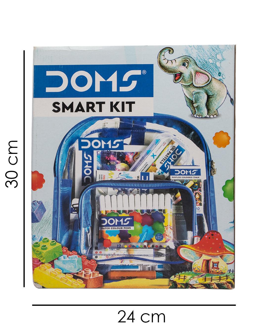DOMS Smart Kit, Stationery Set, Assorted Colours, Plastic - MARKET 99