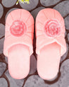 Donati Bedroom Slippers, Pom Pom Design, Pink, Polyester - MARKET 99