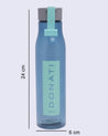 Donati Bottle, Water Bottle, Blue, Plastic, 530 mL - MARKET 99