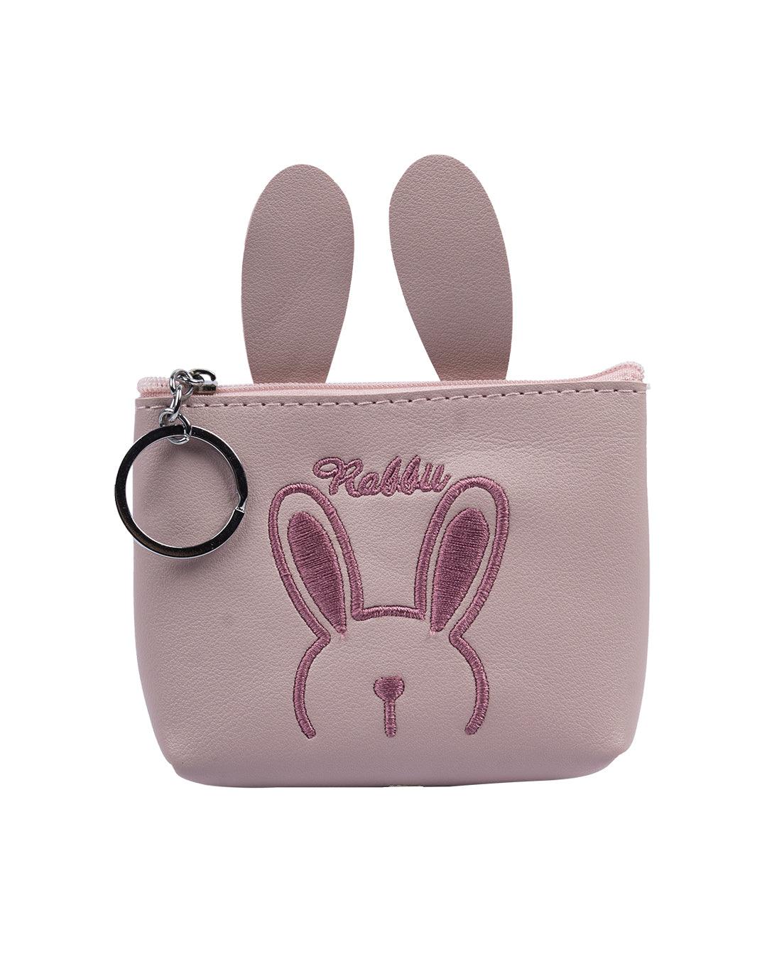 3D Pochi Pink Rabbit Silicone Coin Purse | Hot Topic