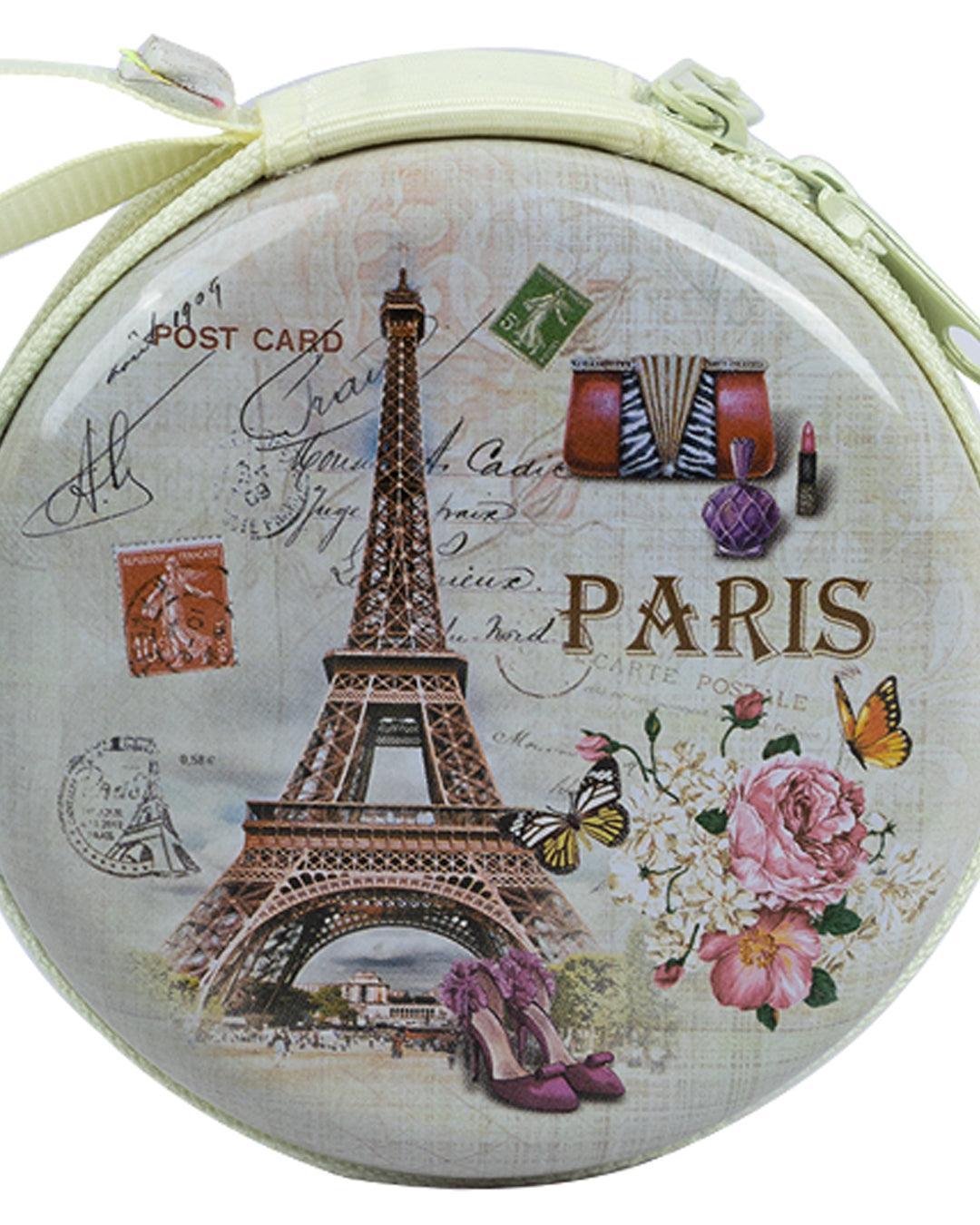 Donati Coin Pouch, Wallet, Eiffel Tower, Multicolour, Plastic - MARKET 99