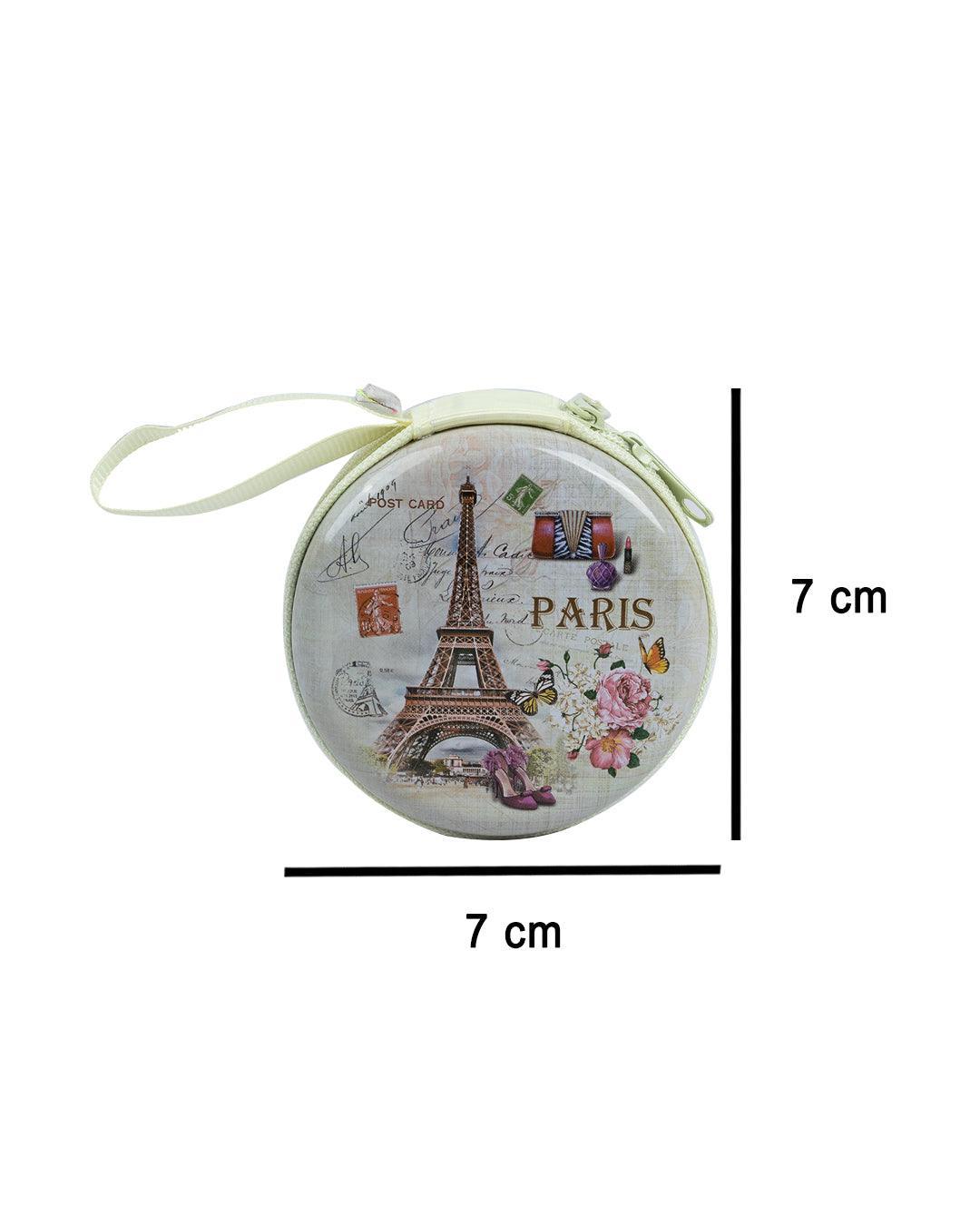 Donati Coin Pouch, Wallet, Eiffel Tower, Multicolour, Plastic - MARKET 99