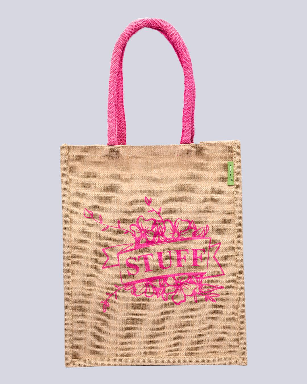 Custom Safari Burlap Gift Bag (Personalized) | YouCustomizeIt