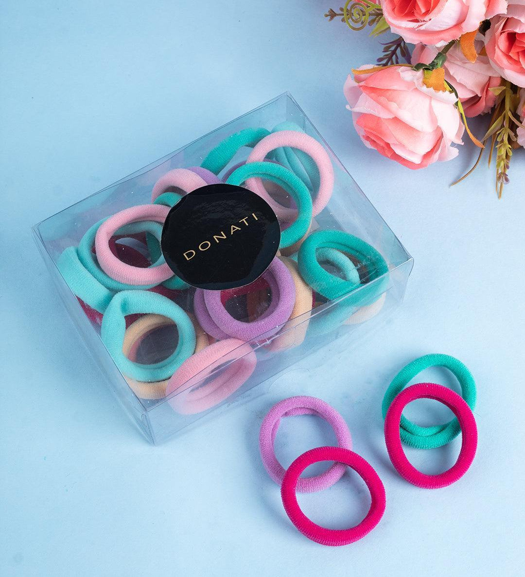 Donati Rubber Bands, Multicolour, Nylon, Set of 30 - MARKET 99
