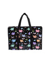 Donati Shopping Bag, Black, Plastic - MARKET 99