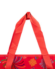 Donati Shopping Bag, Red, Plastic - MARKET 99