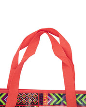 Donati Shopping Bag, Red, Plastic - MARKET 99