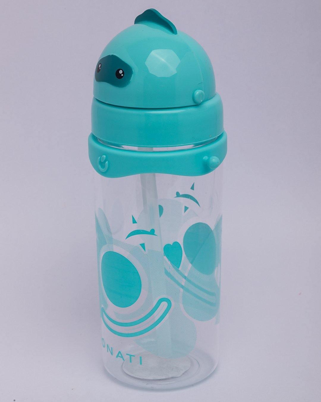 Donati Sipper, for Kids, Bottle, Blue, Plastic, 500 mL - MARKET 99