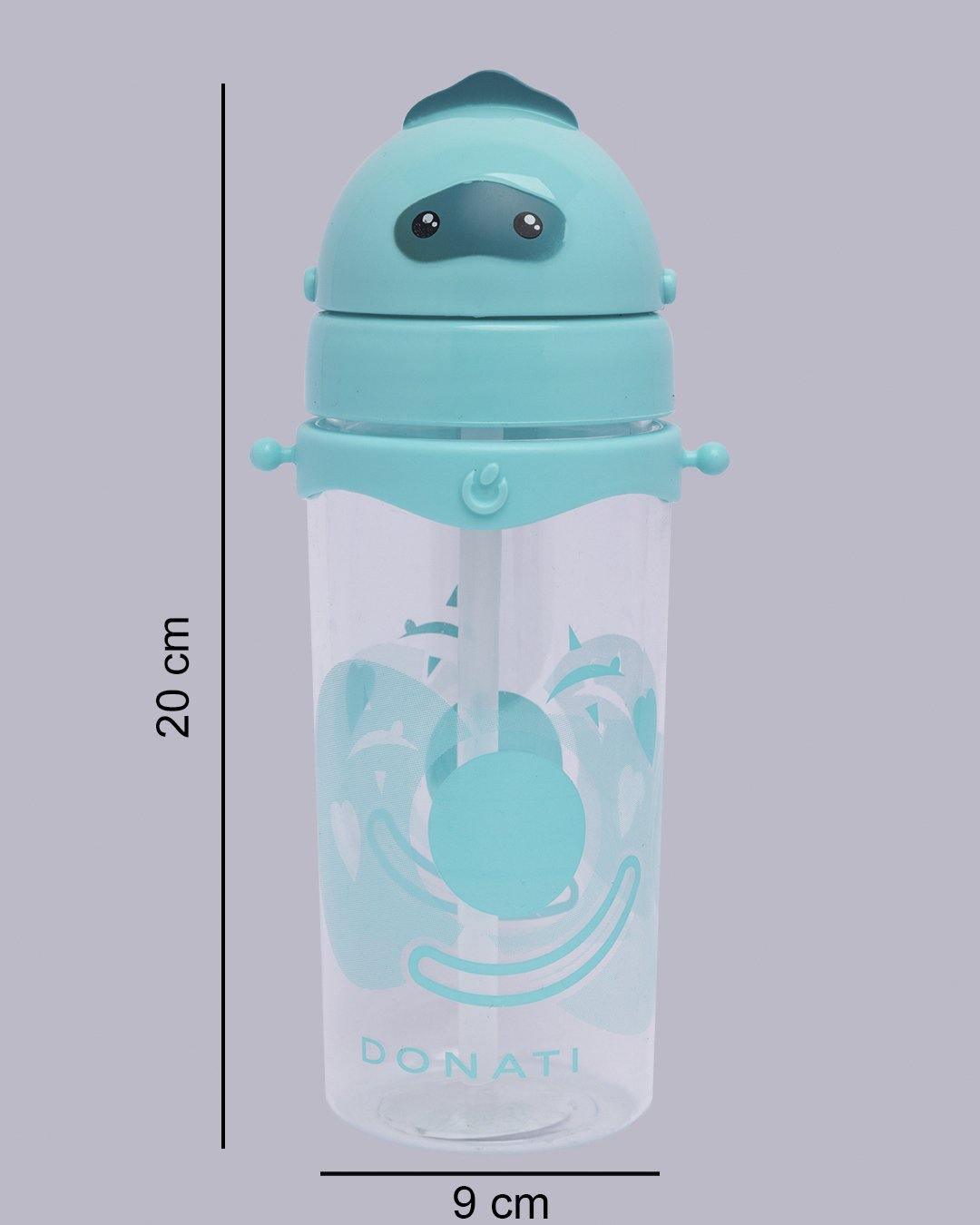 Donati Sipper, for Kids, Bottle, Blue, Plastic, 500 mL - MARKET 99