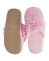 Donati Woman Fluffy Slippers, Pink, Polyester - MARKET 99