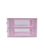 Double Layer Drawer Organizer, Pink, Plastic - MARKET 99