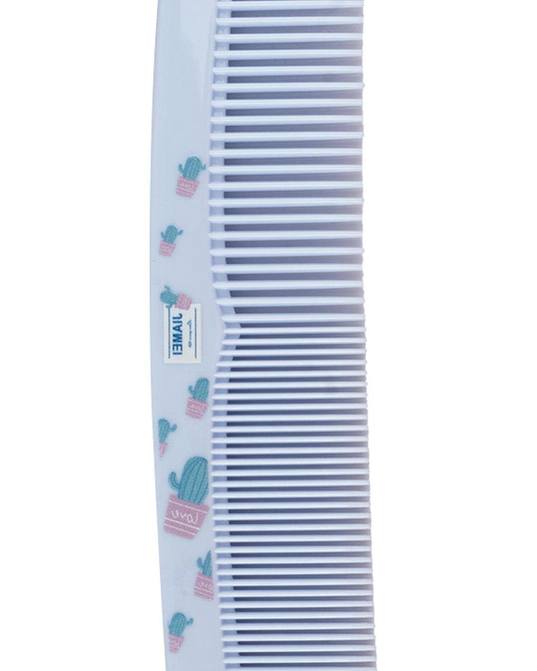 Dressing Double Tooth Hair Comb, Blue, Plastic - MARKET 99