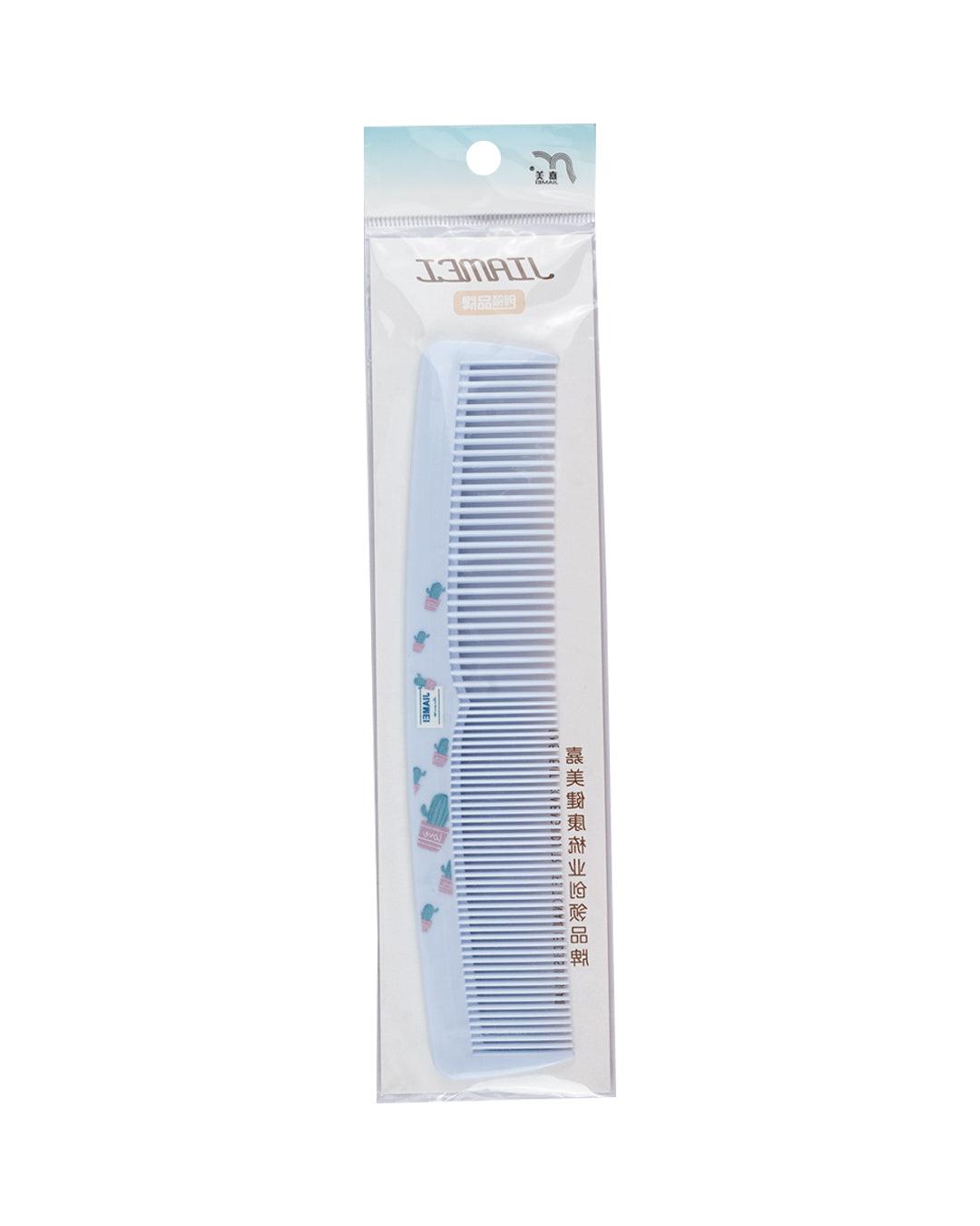 Dressing Double Tooth Hair Comb, Blue, Plastic - MARKET 99