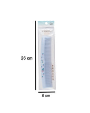 Dressing Double Tooth Hair Comb, Blue, Plastic - MARKET 99