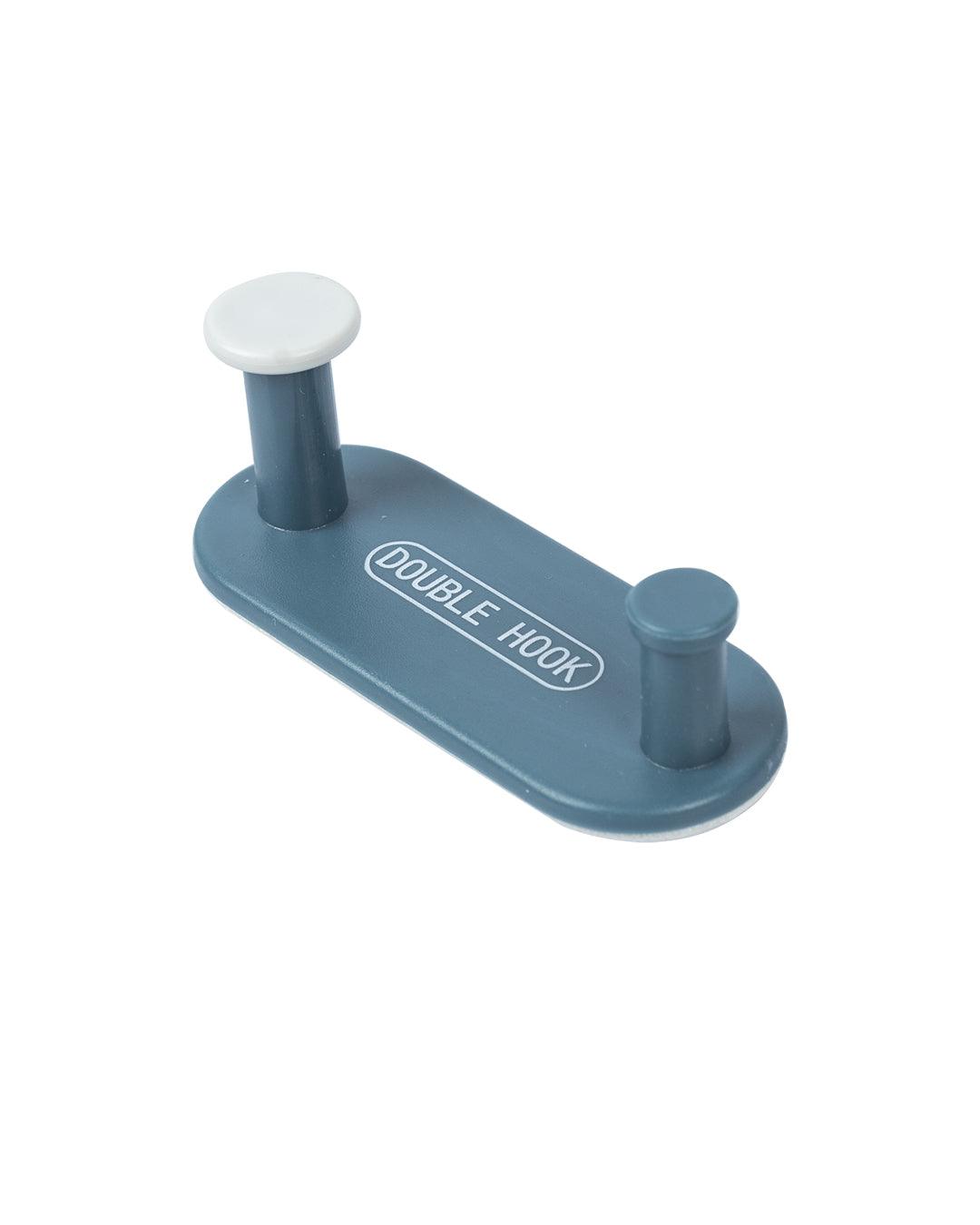 Dual Hooks with Knob, Deep Sea Green, Plastic - MARKET 99