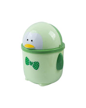 Dustbin, Green, Plastic, Set of 2 - MARKET 99