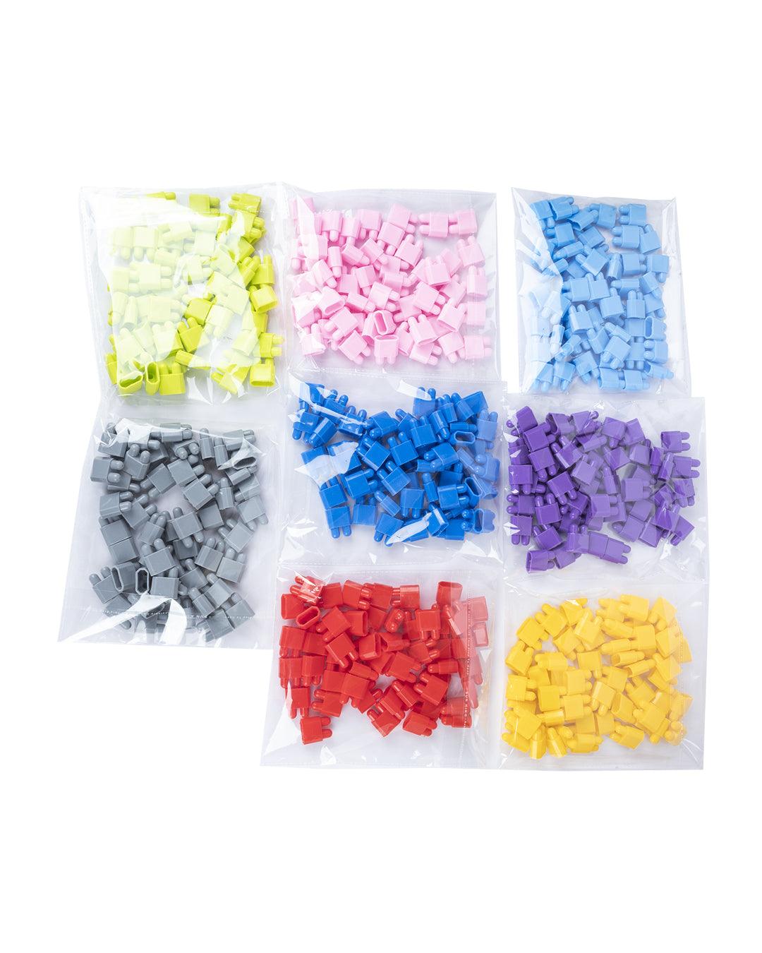 EKTA Bullet Blocks Building Blocks Set Toy (400 Pcs) - For Age 3 & Up - MARKET 99