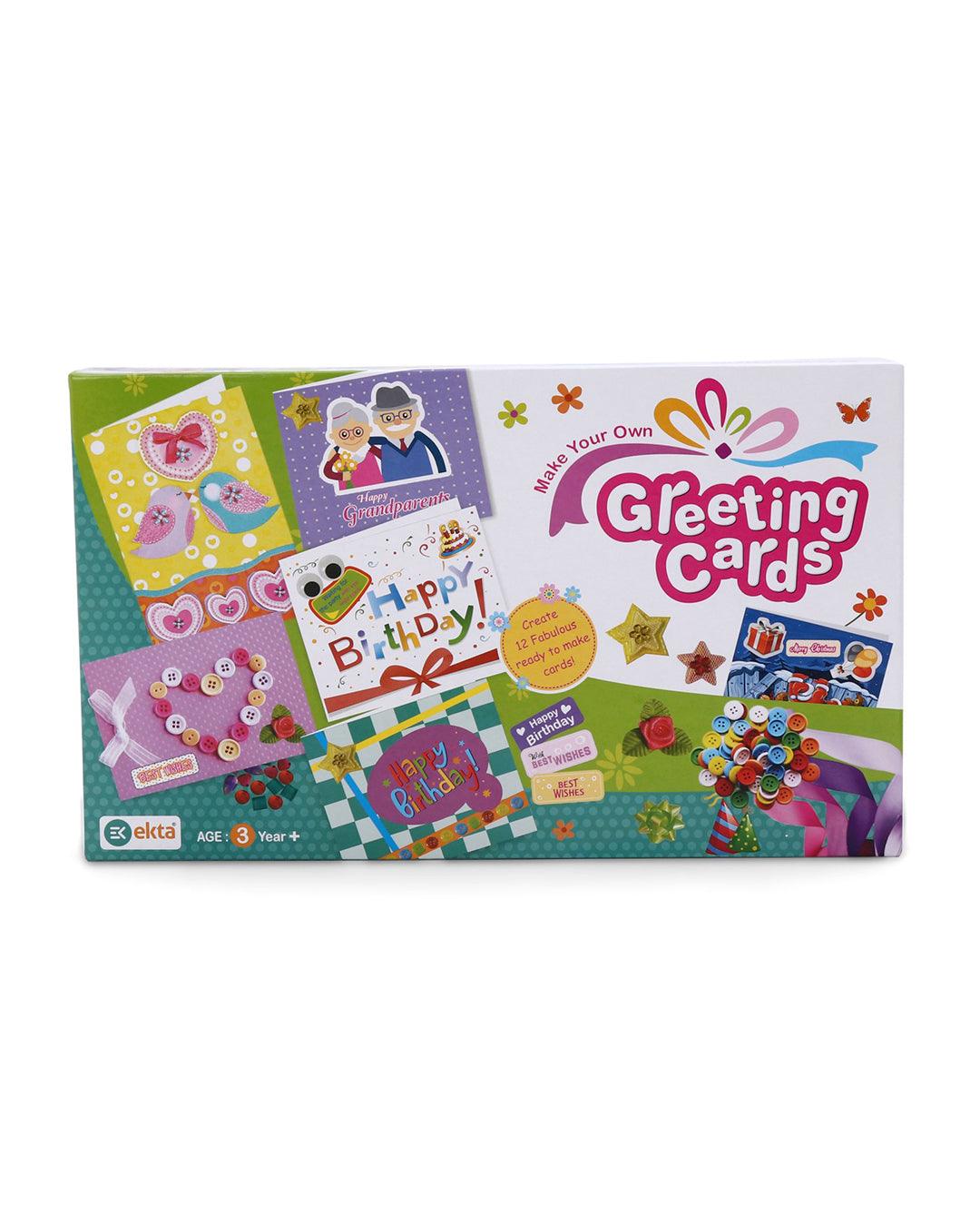 EKTA Greeting Cards Decoration Material Kit - For Child Age 5 & Up - MARKET 99