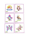 Ekta Pixels Birds n Butterflies Play Set Fridge Magnets Badge Making Kit - MARKET 99