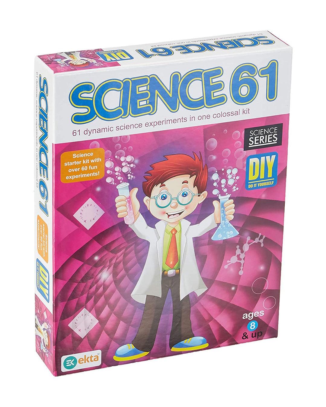EKTA Science (61 Experiments) - For Child Age 8 & Up - MARKET 99