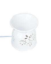 Electric Aroma Burner, Reed Diffuser, Essential Oil Diffuser, White, Ceramic - MARKET 99