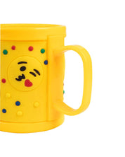 Emoji Print Children Milk Mug, Yellow, Plastic, 280 mL - MARKET 99