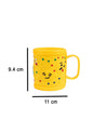 Emoji Print Children Milk Mug, Yellow, Plastic, 280 mL - MARKET 99