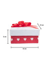 Empty Gift Box for Valentines Day with Ribbon - MARKET 99