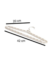 Extendable Hanger, White, Plastic - MARKET 99