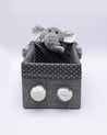 Fabric Toy Basket, for Home Storage, Elephant, Grey, Paper & Fabric, Set of 2 - MARKET 99