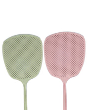 Fly Swatter, Pink & Green, Plastic, Set of 2 - MARKET 99