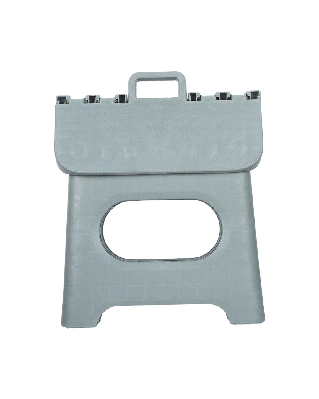 Folding Stool, Green, Plastic - MARKET 99