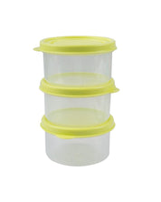 Food Storage Containers, Lime, Plastic, Set of 3, 160 mL - MARKET 99