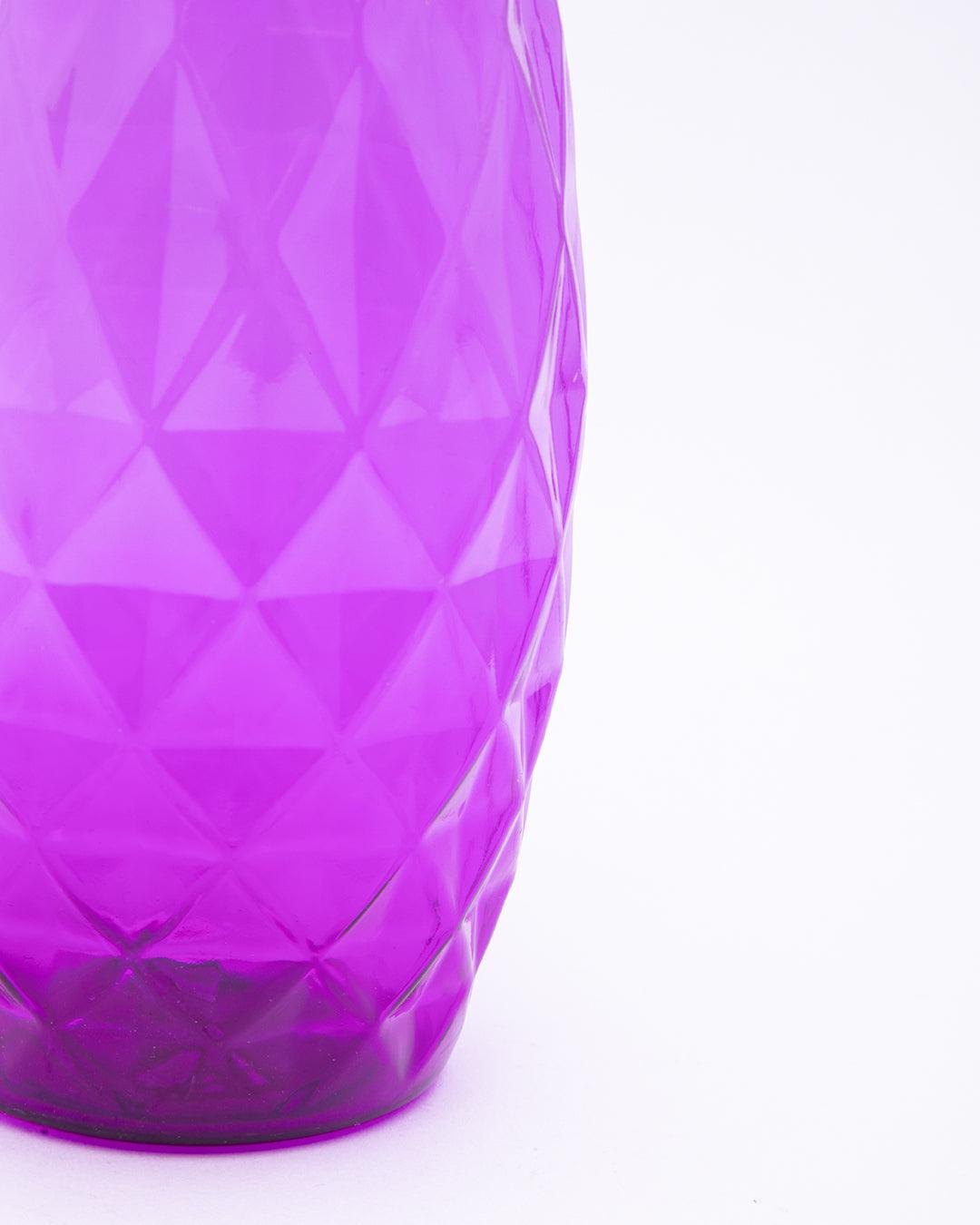Close Purple Water Bottles
