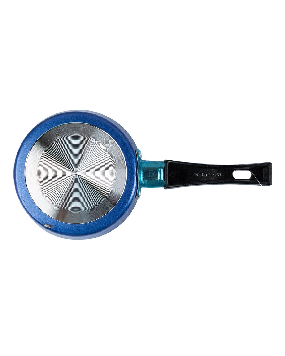 Frying Pan, Glossy Finish, Blue, Aluminium - MARKET 99