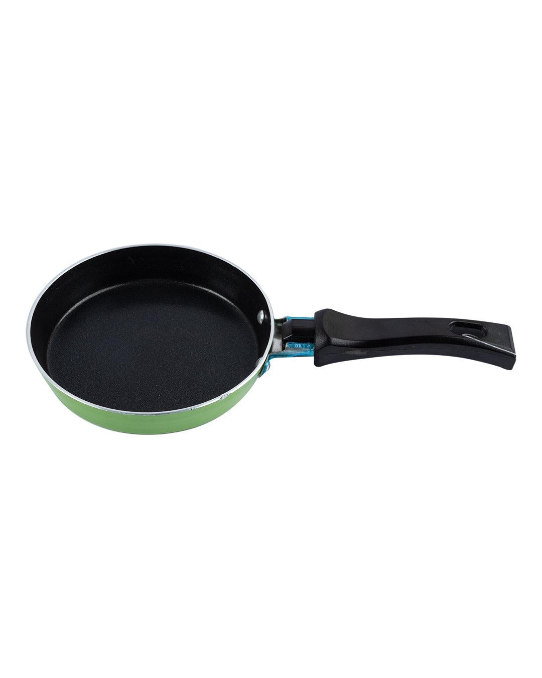 Frying Pan, Glossy Finish, Green, Aluminium - MARKET 99