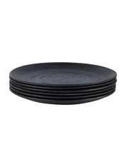 Full Plate (Black Matte Spiral) Set Of 6 - MARKET 99