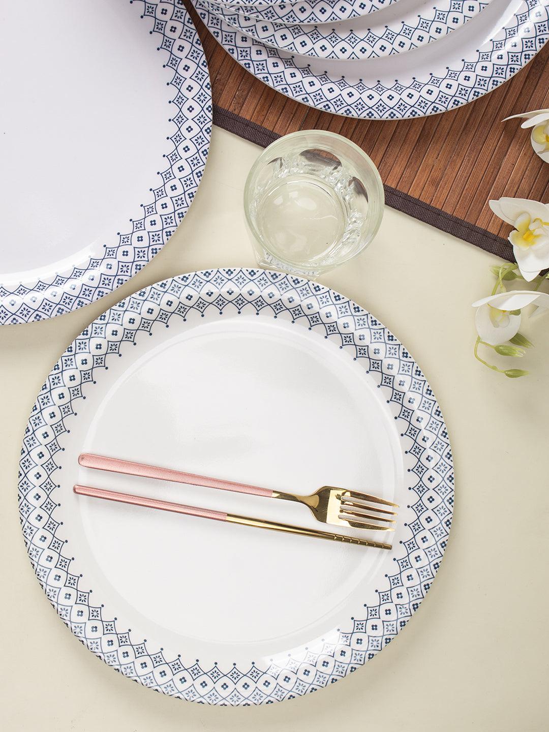 Full Plate (White Morracone) (Set Of 6) - MARKET 99