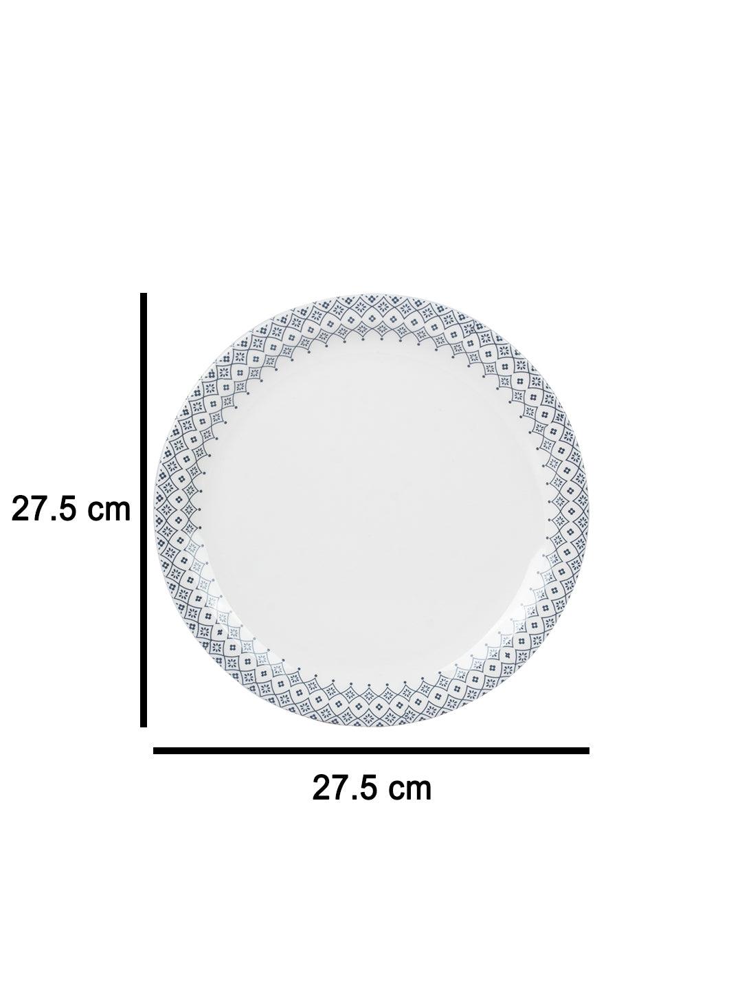 Full Plate (White Morracone) (Set Of 6) - MARKET 99