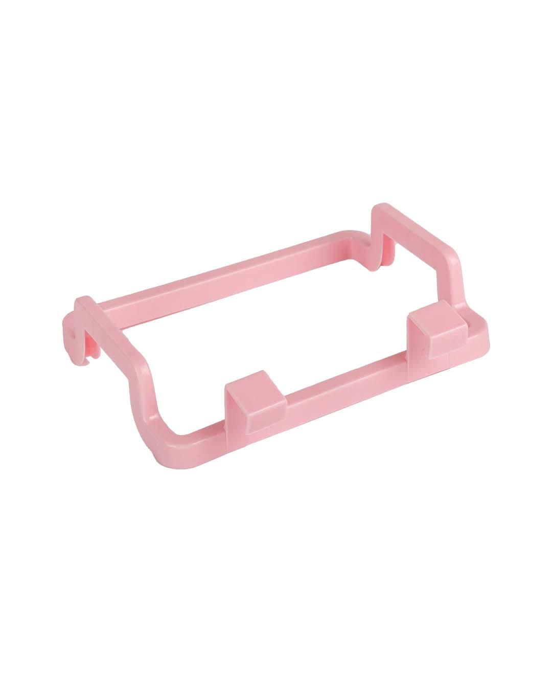 Garbage Bag Holder, Pink, Plastic, Set of 2 - MARKET 99