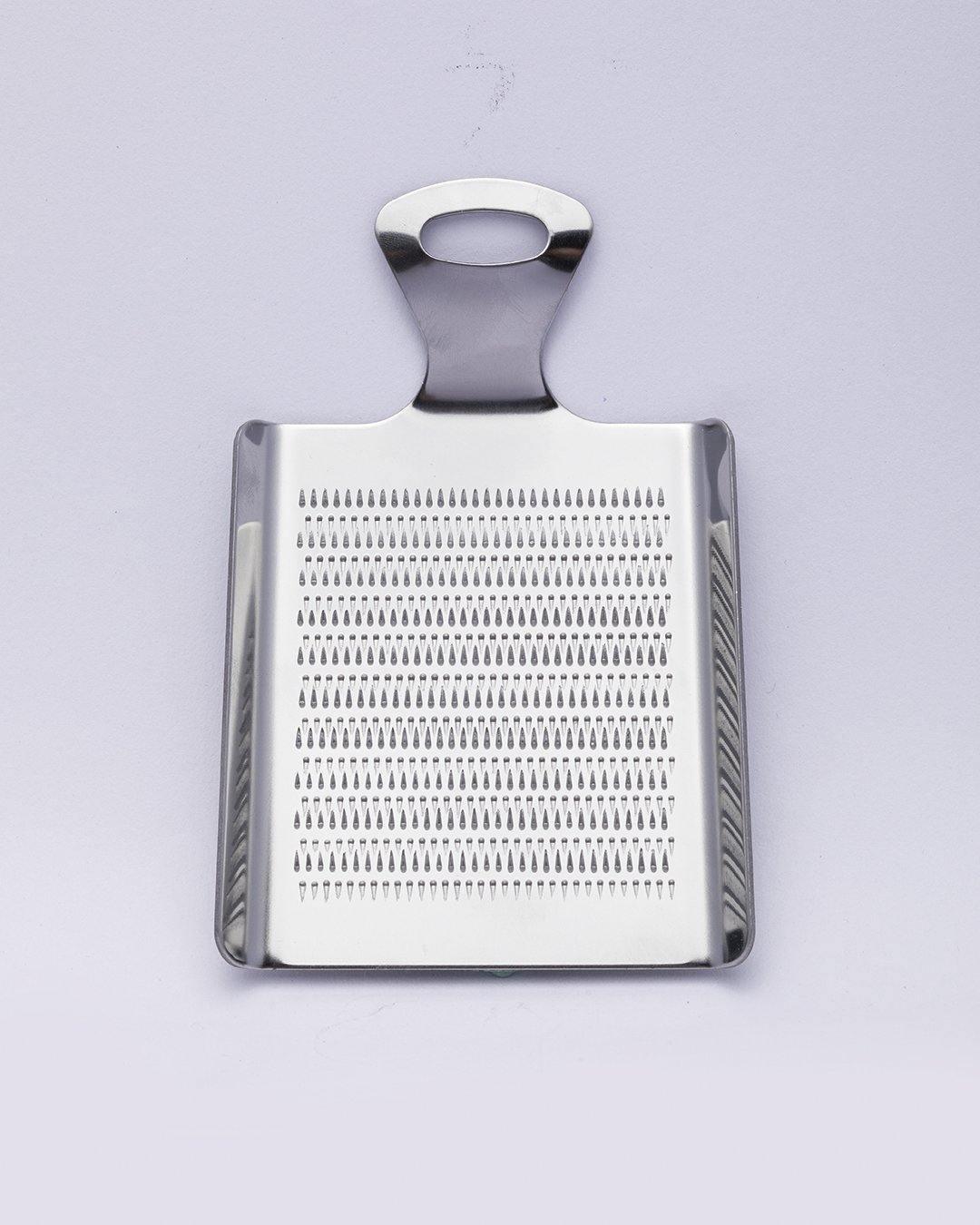 Garlic Grater, Silver, Stainless Steel - MARKET 99