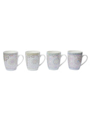 Geometric Pattern Ceramic Coffee Mug (350 mL) - Assorted Colour - MARKET 99